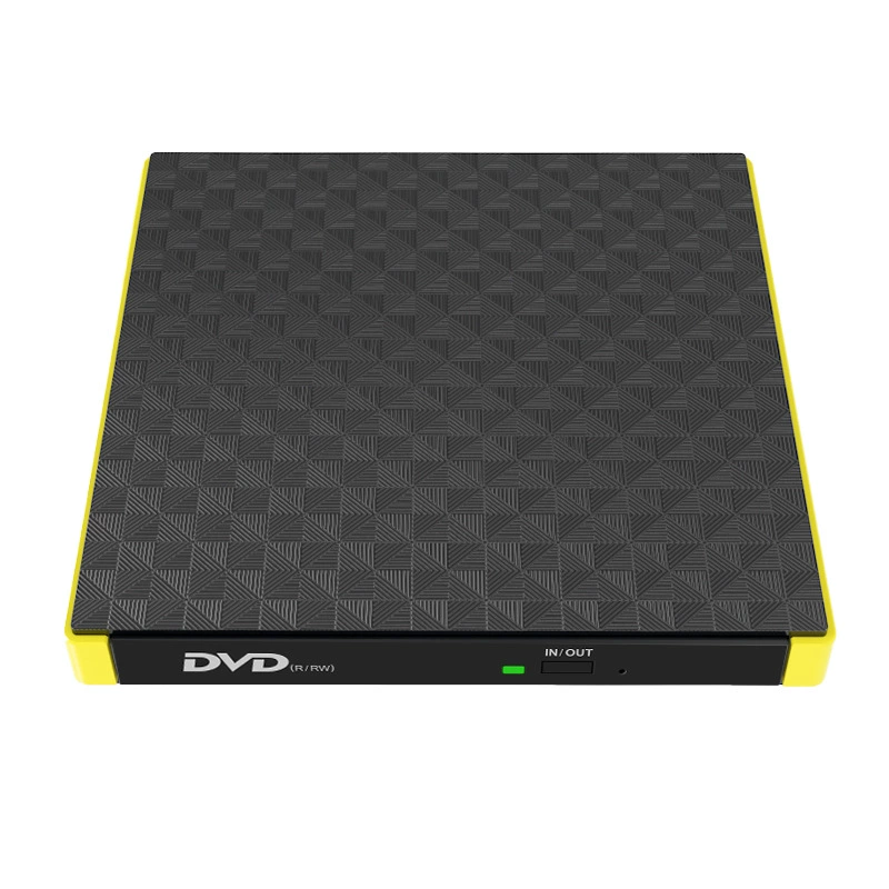 Одножильный двойной интерфейс USB/TYPE-C внешний DVD привод для ноутбука ПК портативный