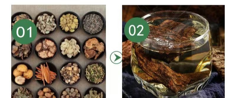 Dried Eucommia Bark Small Slices 500g Traditional Herbal Decoction Piece for Tea and Wine Soak quality and texture