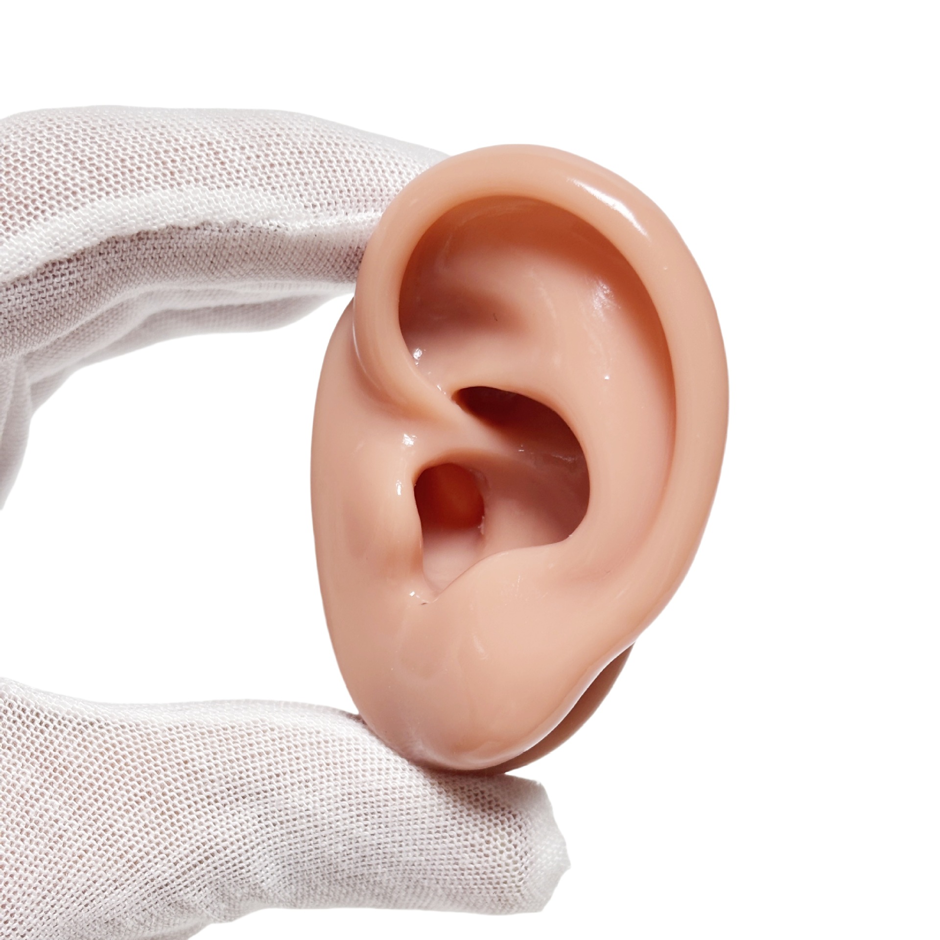 auriculares de silicona modelo de canal auditivo auricular auriculares audífonos auriculares perforación auriculares estante de exhibición joyas pendientes