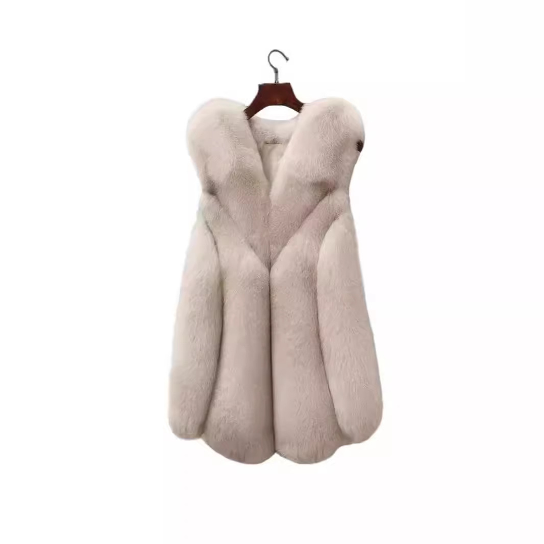 Frauen Kleidung frauen Koreanische herbst und winter neue pelz lose große größe mode lässig warme weste_voghion.com