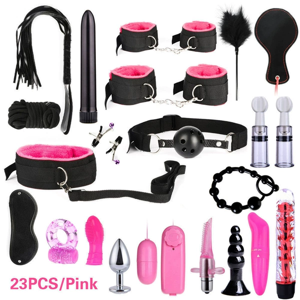 Fuchsia set, 23 pieces