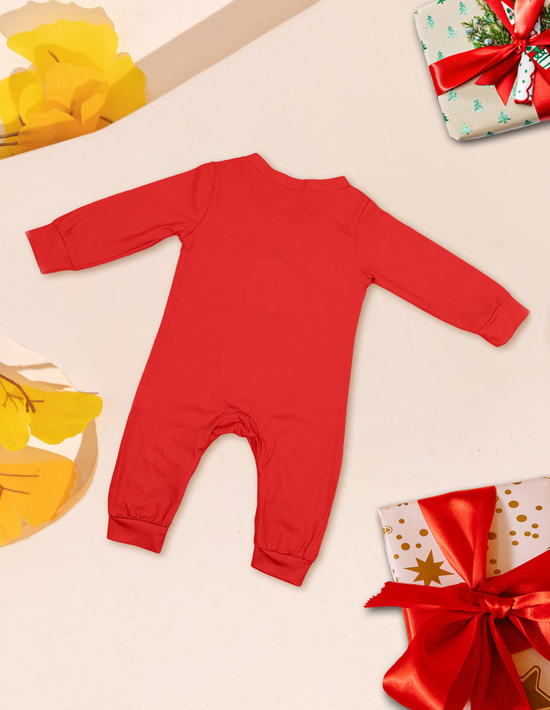 Kerstmis Santa Crutch Letter Kerstmis Familie pak bedrukte homewear pyjama_voghion.com