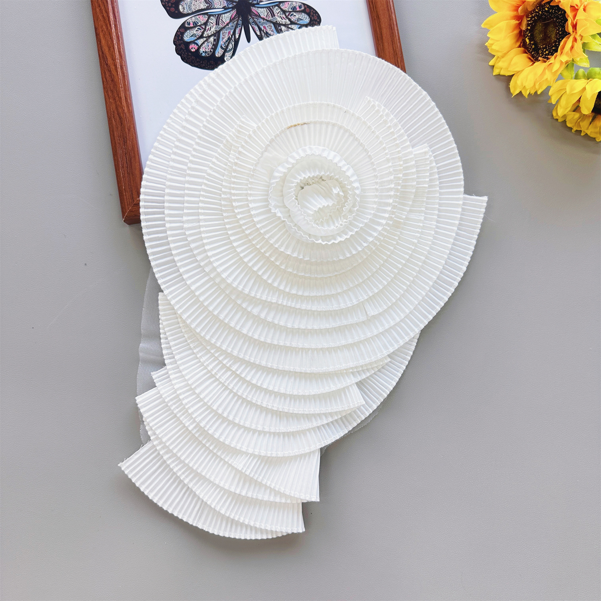 107g Weight Clothing Accessories Jewelry Making Type Clothing Sticker Patches Classification 1 Piece Quantity Polyester Material Flower Pattern All Seasons Season Vacation, Simple Style Style 1 Piece Vacation Simple Style Flower Polyester Clothing Sticker Patches 7
