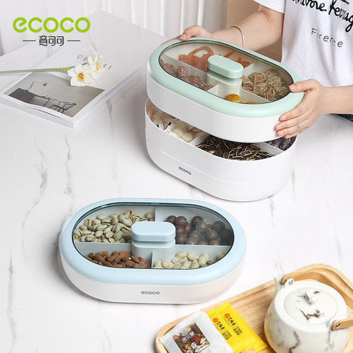 Candy plate, dried fruit plate, home living room coffee table, snack snack storage box, Internet celebrity melon seed tea snack nut tray
