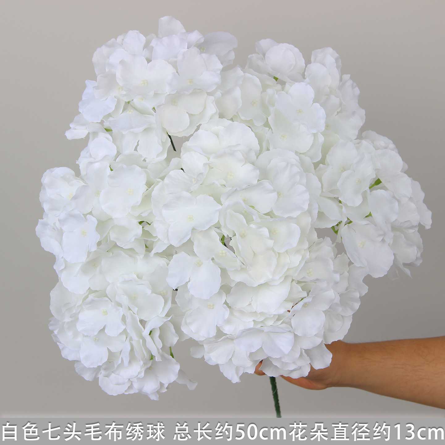Bodas de flores de seda de imitación blanca flores falsas decorativas floral sala de bodas floral hogar ramo único camino de introducción de flores
