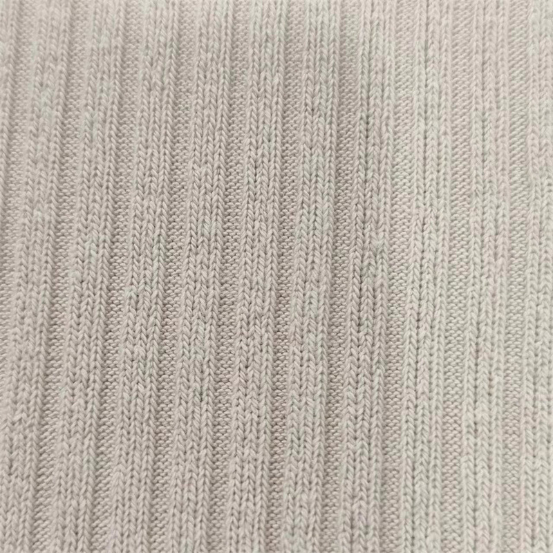 320克棉氨纶3*3罗纹针织面料