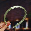 Wavy hair accessory, plastic non-slip universal headband for face washing, Korean style, internet celebrity, simple and elegant design