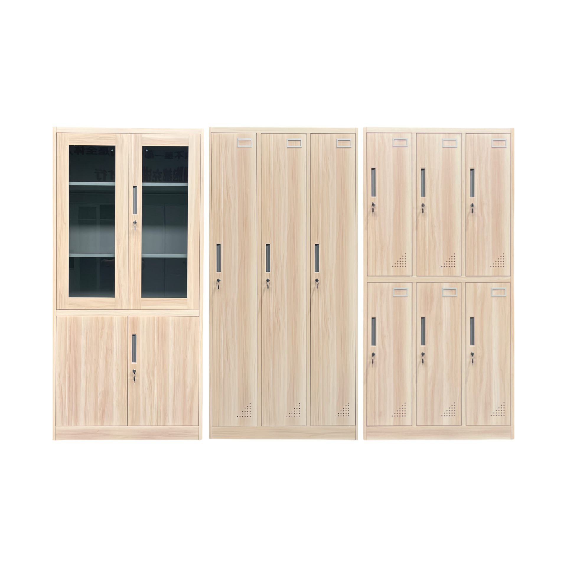 Gabinete de archivos de madera armario de vestuario armario de archivos de oficina armario de almacenamiento de oficina armario de chapa armario de acero armario