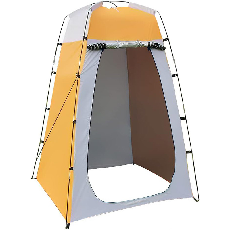 Outdoor toilet tent, portable shower and changing room, camping mobile shower cabin, fishing tent