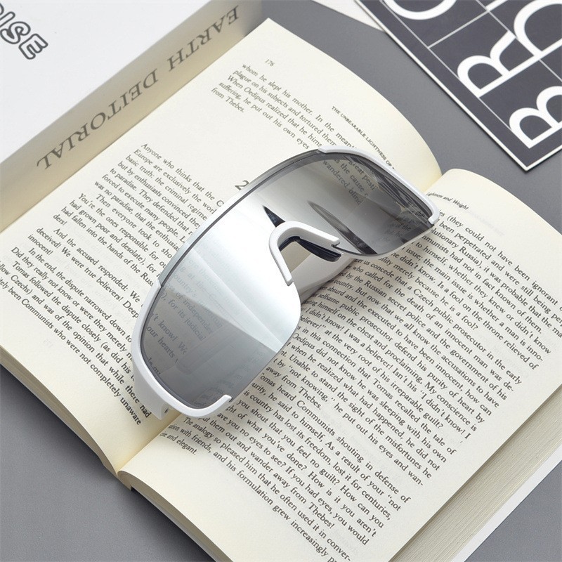 New Outdoor Large Frame Sports Cycling For Men And Women Skiing Mountaineering Windproof Glasses Sunshade Sunglasses_viptrois.com