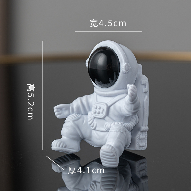 新しい宇宙飛行士の装飾品宇宙飛行士の装飾部屋の装飾デスク小さな家具工場卸売子供の日のギフト|undefined