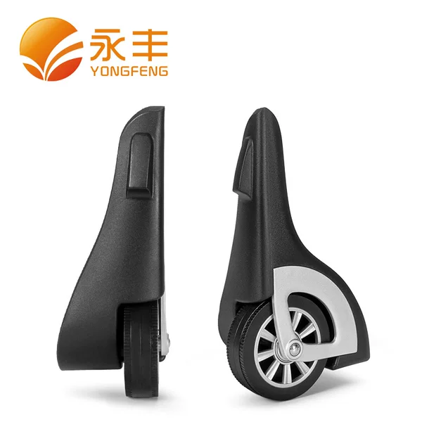 Factory Direct Sales of High-Quality Casters, Wear-Resistant Directional Wheels for Travel Bags, Pvc Corner Wheels for Luggage
