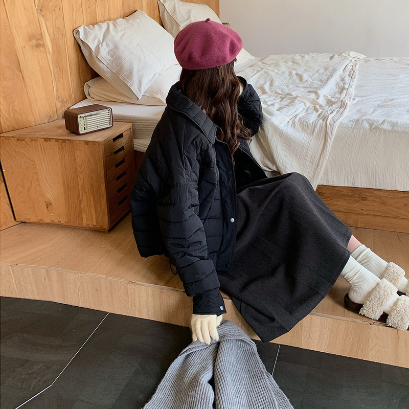 短款羽绒棉服女冬季新款2025年新款时尚高级感超好看小众设计感|undefined