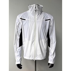 オリジナルの高品質反射フード付き日焼け防止服、白のハイエンドのトレンディな日焼け防止服、薄いジャケット
