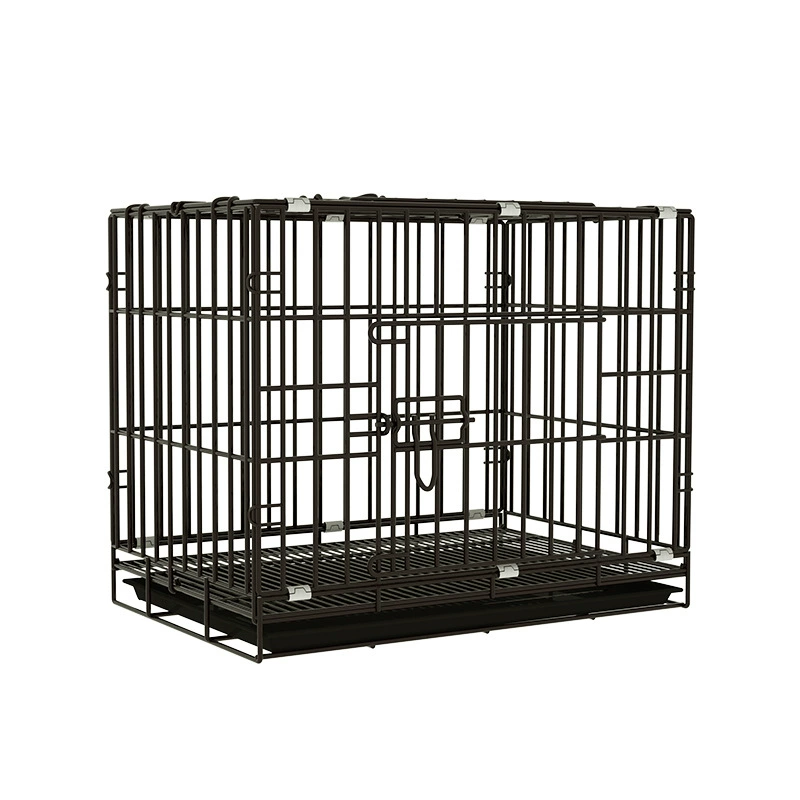 Клетка для собак Тедди с туалетом комнатная Бытовая клетка для кошек Складная смелое шифрование маленькая клетка для куриного кролика