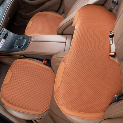 Comfortable Non-Slip Summer Cooling Pad, Direct | Four Seasons Pad - love-horse-orange-3-piece-cushion-set-breathable-ice-silk-clean-labelno-logo
