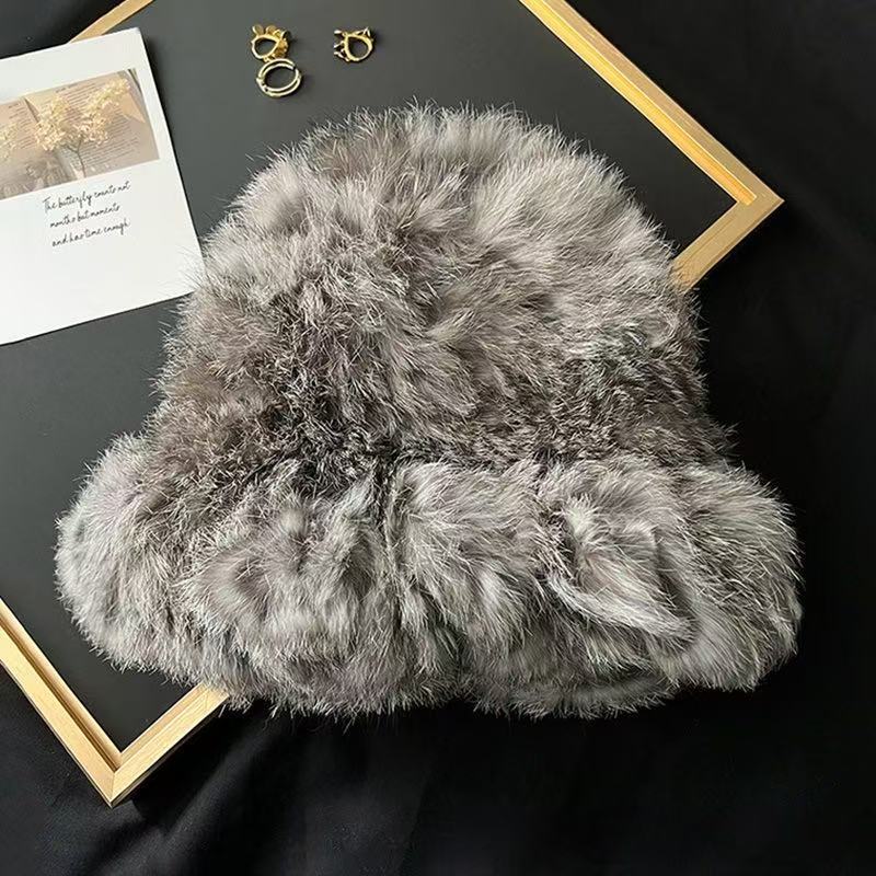 Cloud hat-mixed gray