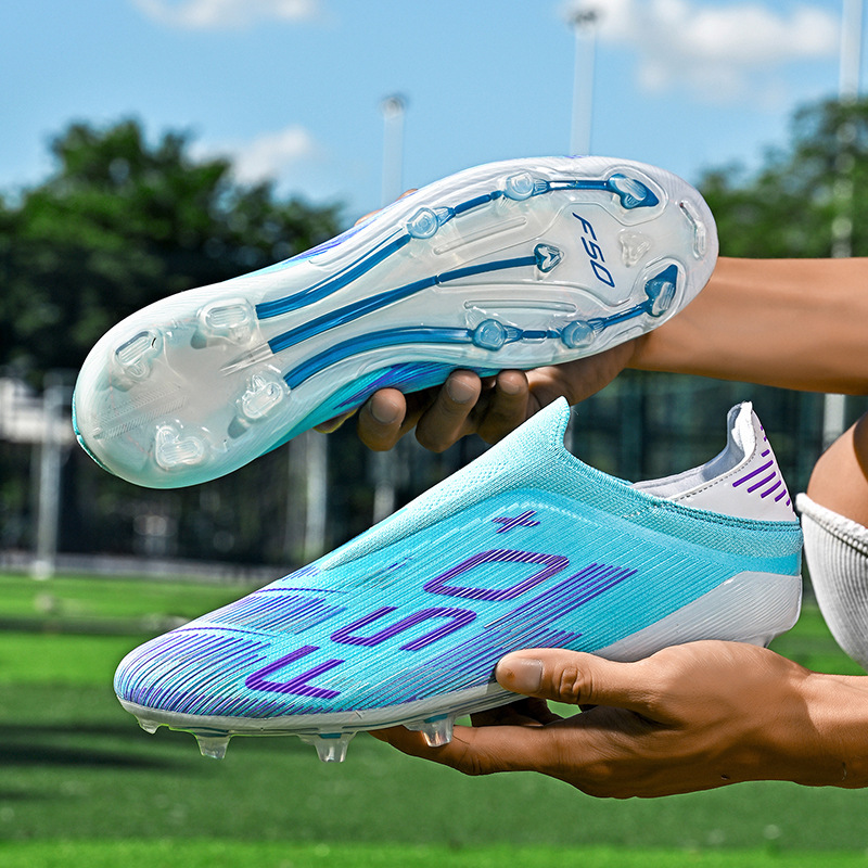 Zapatos de Fútbol Sin Costuras de Caña Baja con Tacos, TPU, Ligeros, para Césped