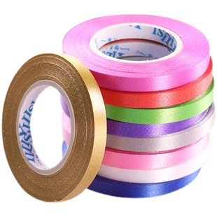 Super low price 10 m balloon ribbon 5 m balloon ribbon laser balloon rope color pull flag strap pull balloon