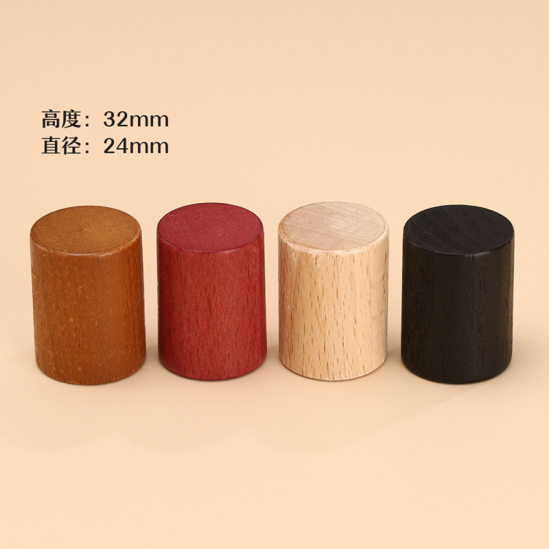 厂家直供木质香水瓶盖子15口榉木白蜡木磁吸加重盖Magnetic cap|undefined