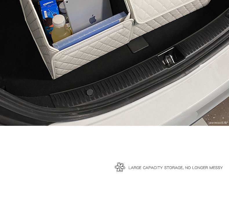 Car trunk storage box multi-functional Internet celebrity small car supplies practical Complete Collection car trunk storage box for women