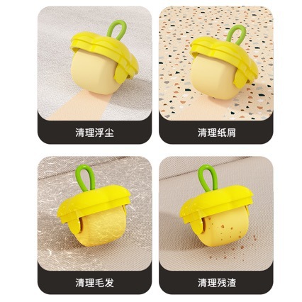 calabaza pimienta adesivo de pelo floreciente de eliminación de pelo portátil sábanas caseras cubiertas adesivo de pelo rodante con cubierta adesivo de pelo