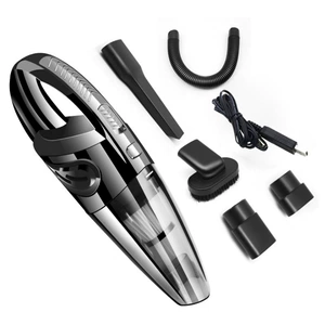 Car Vacuum Cleaner, Wireless, Dual-Use for Home and Car, Dry and Wet, High-Power, Portable, Handheld Vacuum Cleaner, Strong Suction for Car Interior