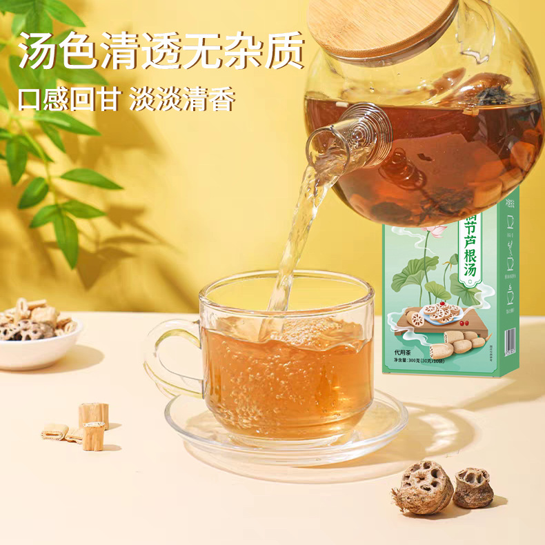 藕节芦根汤泡茶小儿流鼻血汤包亳州养生茶包袋泡茶独立小包装批发|undefined
