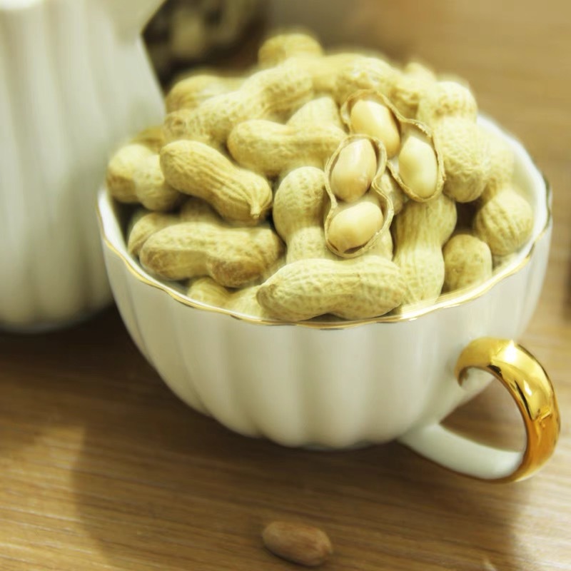 [Fresh] 5kg small pearl peanuts fried original walnut garlic flavor shelled cooked peanuts 1kg bag wholesale