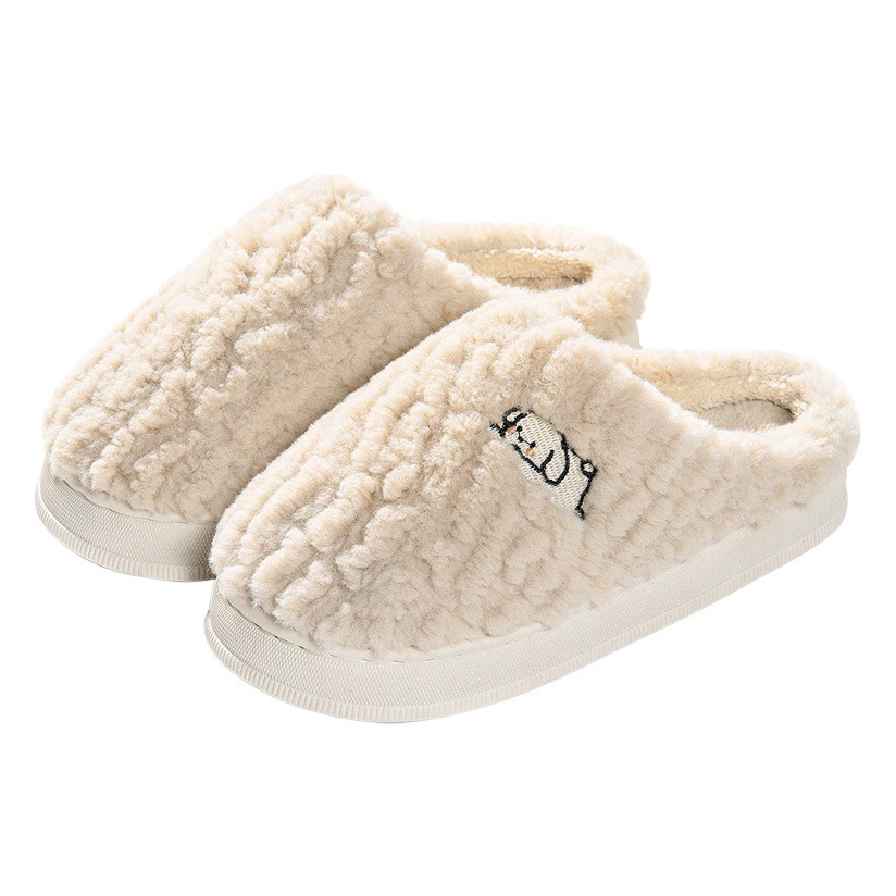 Хлопковые тапочки для женщин, осень и зима 2024, новые домашние теплые нескользящие хлопковые тапочки для мужчин, зимние