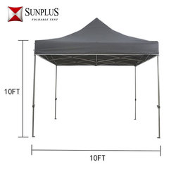 Outdoor Advertising Folding Tent Canopy Sunshade Hotel Tent Rain Shelter Four Corners Camping Stalls Pointed Top Waterproof Wholesale 