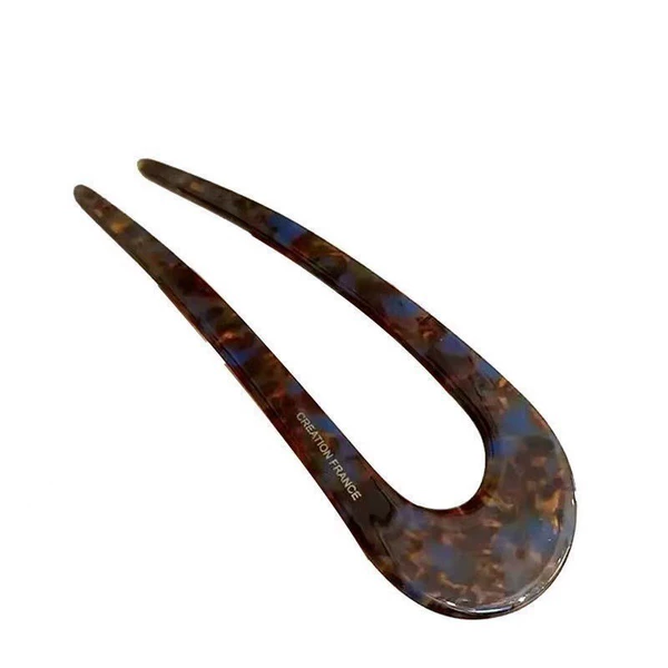 Acetic acid U-shaped-blue dark coffee