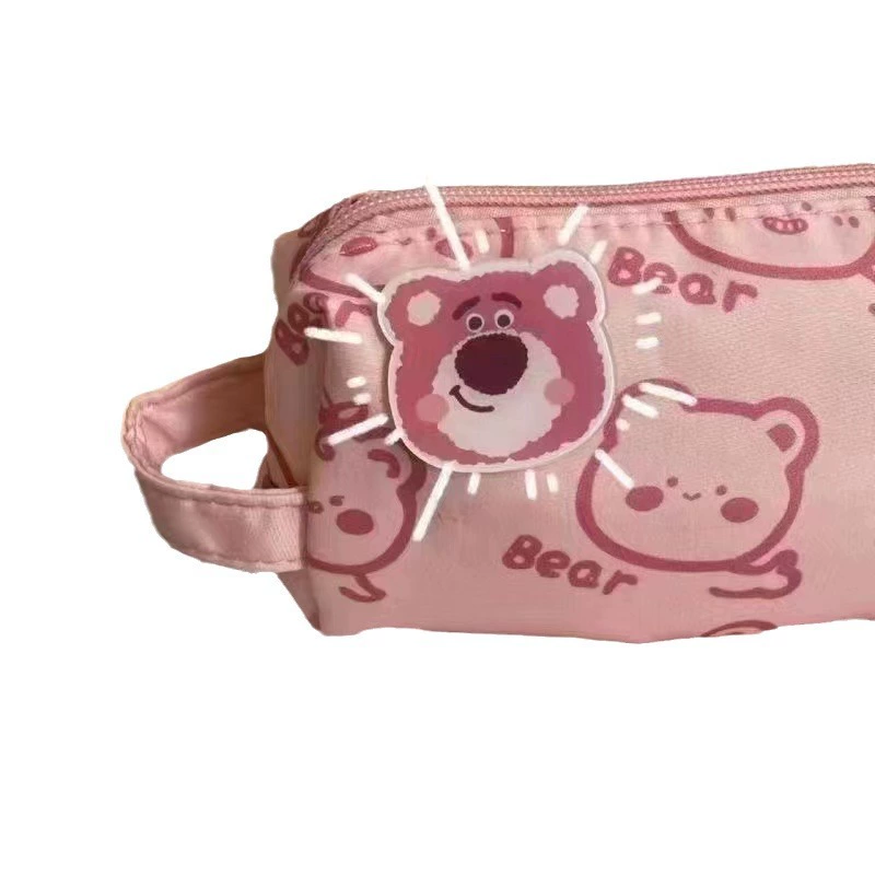 Бренд-карман для школьников, вместительная клубника, Organizer bags, корейский стиль