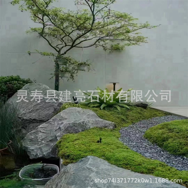 大量批发中国黑景观石 黑色造景石 野山石 山坡石 山皮石 老山石-阿里巴巴
