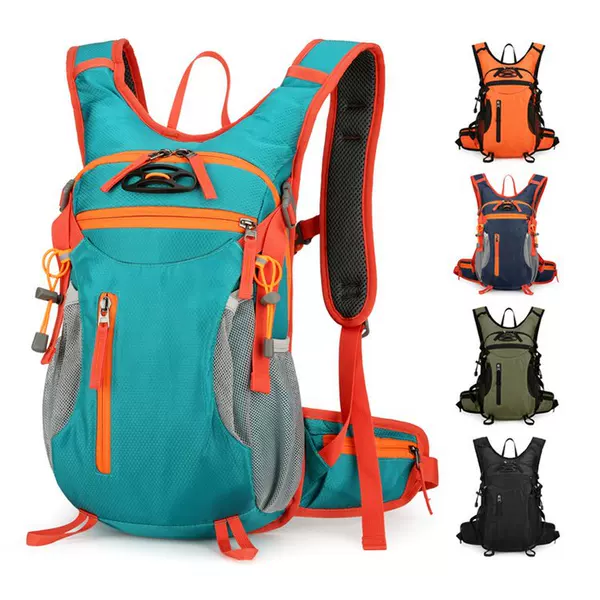 Cross-Border Cycling Helmet Backpack, Off-Road Water Bag, Outdoor Lightweight Water-Resistant Mountaineering Backpack