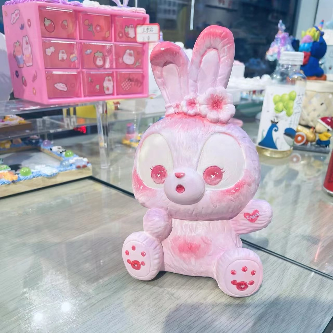 Muñeca de yeso de estilo explosivo al contado, embrión blanco, puesto pequeño del mercado nocturno, muñeca de yeso coloreada especial, centro comercial, exclusivamente para venta al por mayor