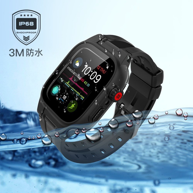 Suitable for Export, Universal Waterproof Protective Watch Band for Apple Watch Series 6/5/4/Se iWatch 44mm