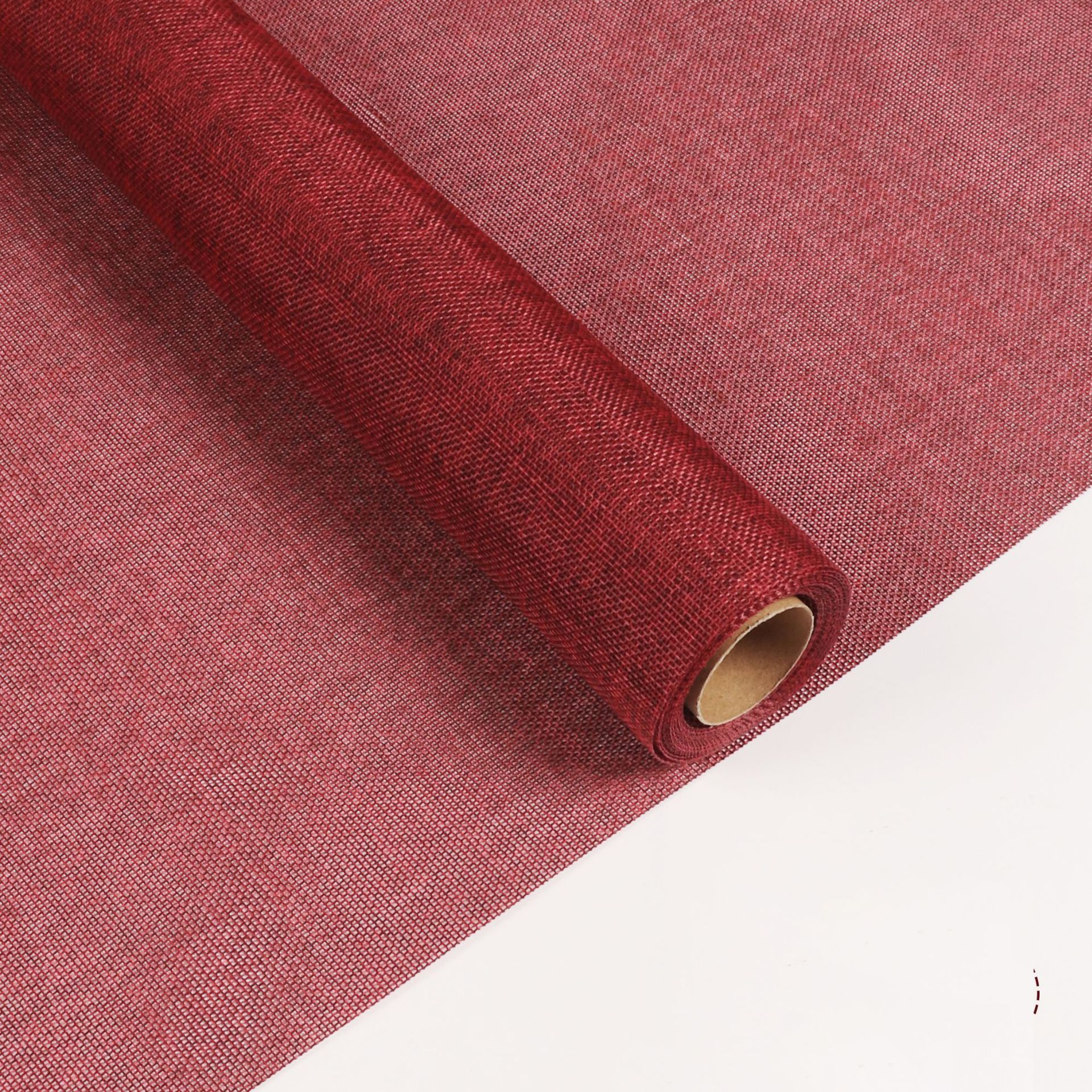 버건디 [컬러 린넨 롤], 48cm*5야드/롤