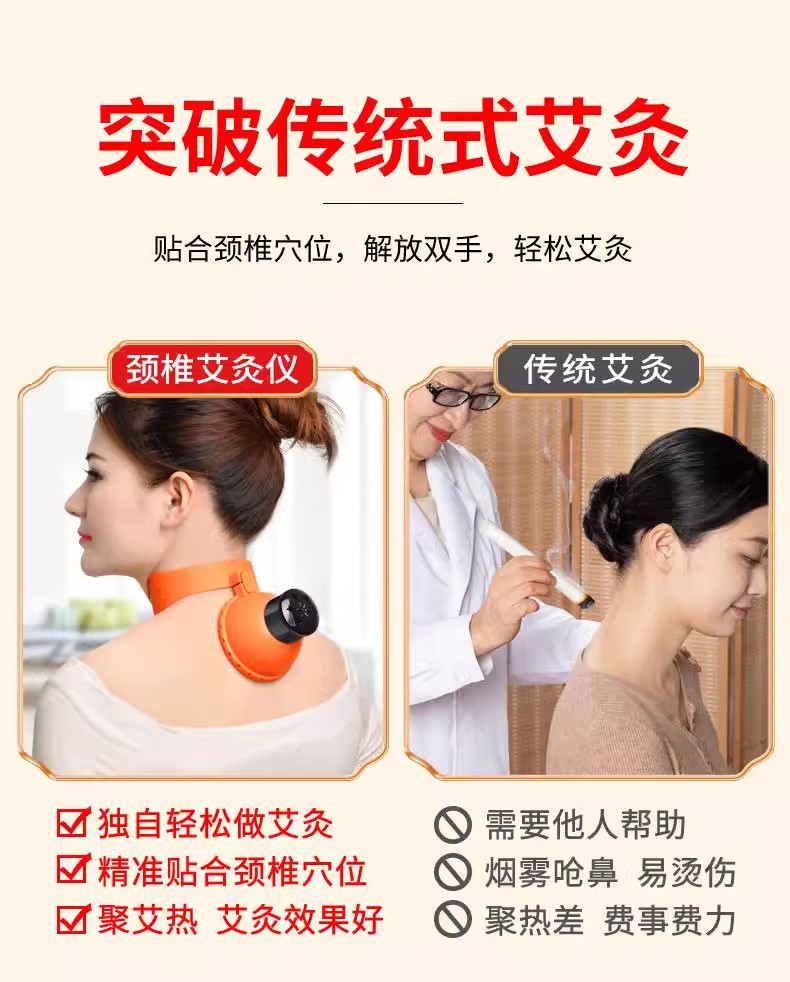 Moxibustion Box for Neck and Shoulder Portable Hanging Moxa Burner Tool for Zusanli ST36 Warm Therapy key features