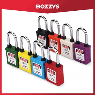 BOZZYS工业安全设备停工挂牌上锁能量隔离38mm通开防尘挂锁厂家