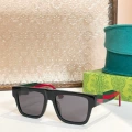 Black Frame Green Red Temples Black Lens