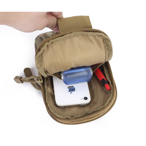 Lupu molle men's multi-functional waterproof camouflage mountaineering bag camouflage outdoor sports mobile phone tactical waist bag