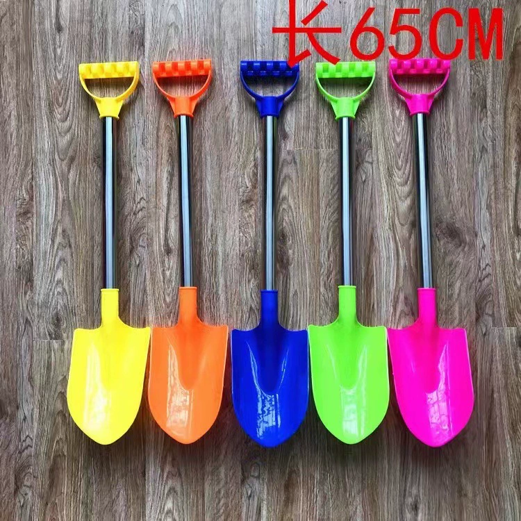 Beach shovel, sand playing with sand, plastic toy, increased thickness