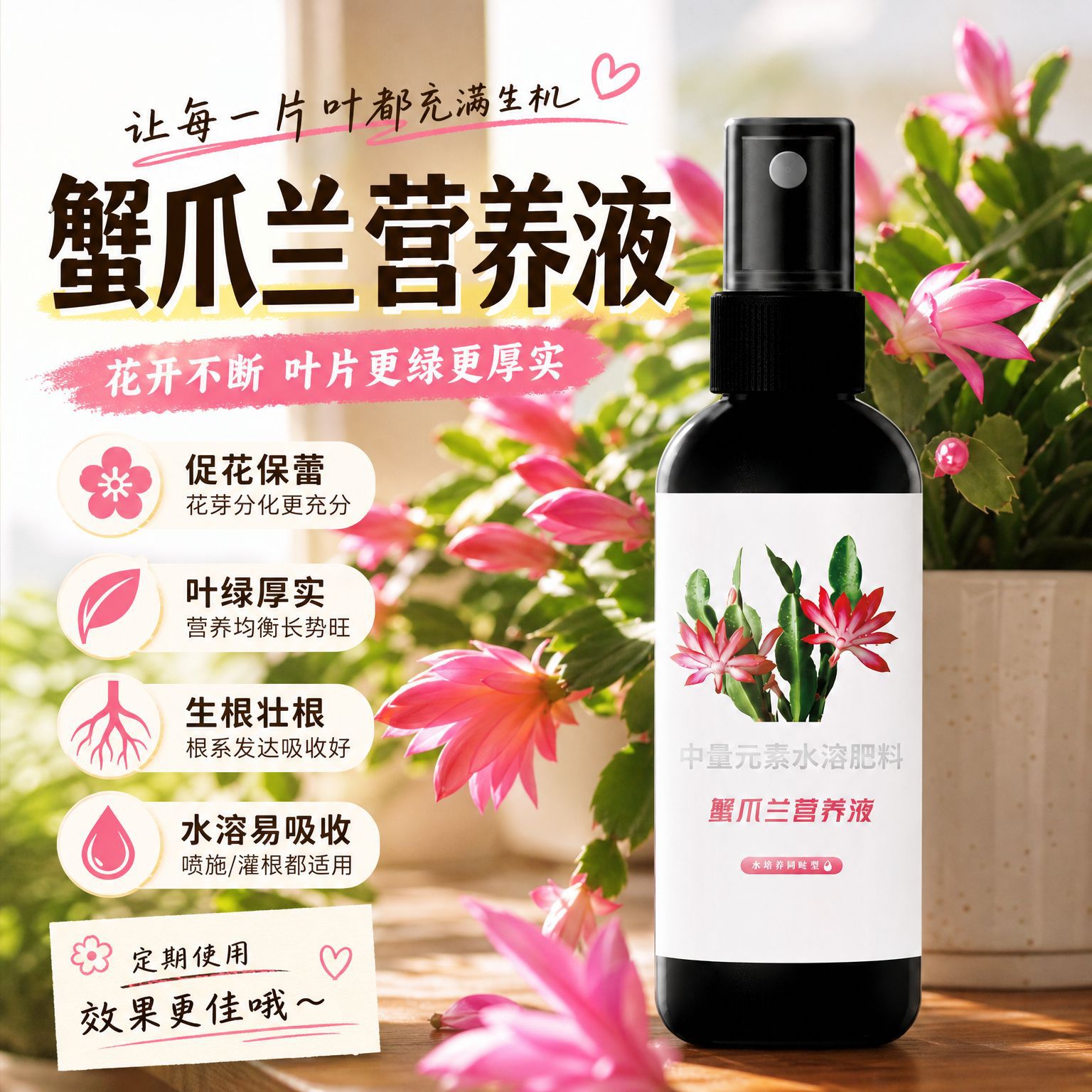 Crabe Griffe orchidée engrais spécial solution nutritive produits authentiques fleur-promotion engrais dilution-Free sauver plante feuille jaune vert racine solution