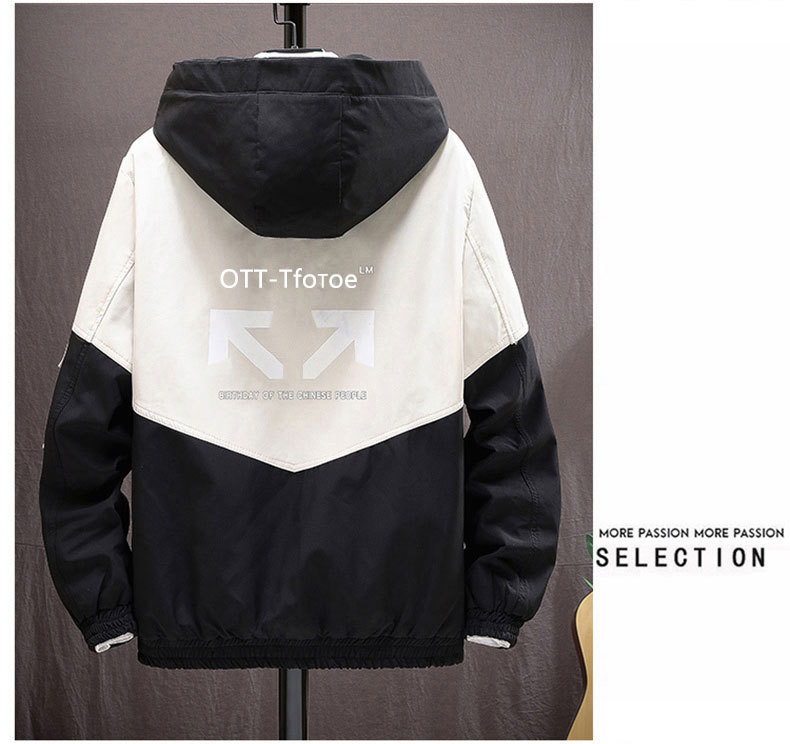 Men's Jacket For Spring And Autumn Casual Hooded Workwear Style_voghion.com