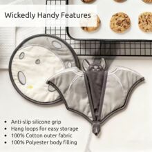 �羳Batlicious Oven Mitts & Pot Holders Set��������� �|���b