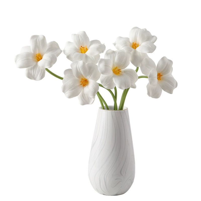 Artificial Polyurethane Tulip (Leafless) — Realistic Simulation Flower for Home & Wedding Bouquets