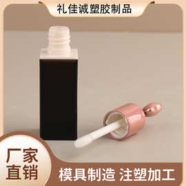 玫瑰金蝴蝶结方形唇釉管高光唇彩修容唇油分装瓶源头厂家批发包材