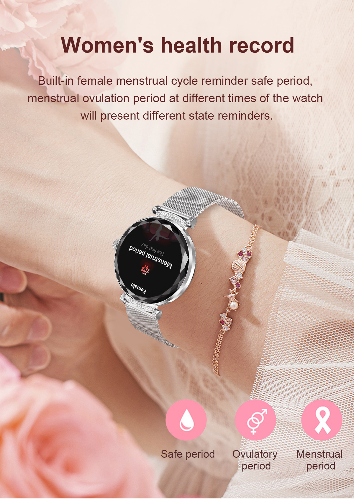 Cross-border NX7PRO Smart Bracelet Heart rate, Blood Oxygen, blood pressure, health monitoring, waterproof call, sports bracelet for women undefined