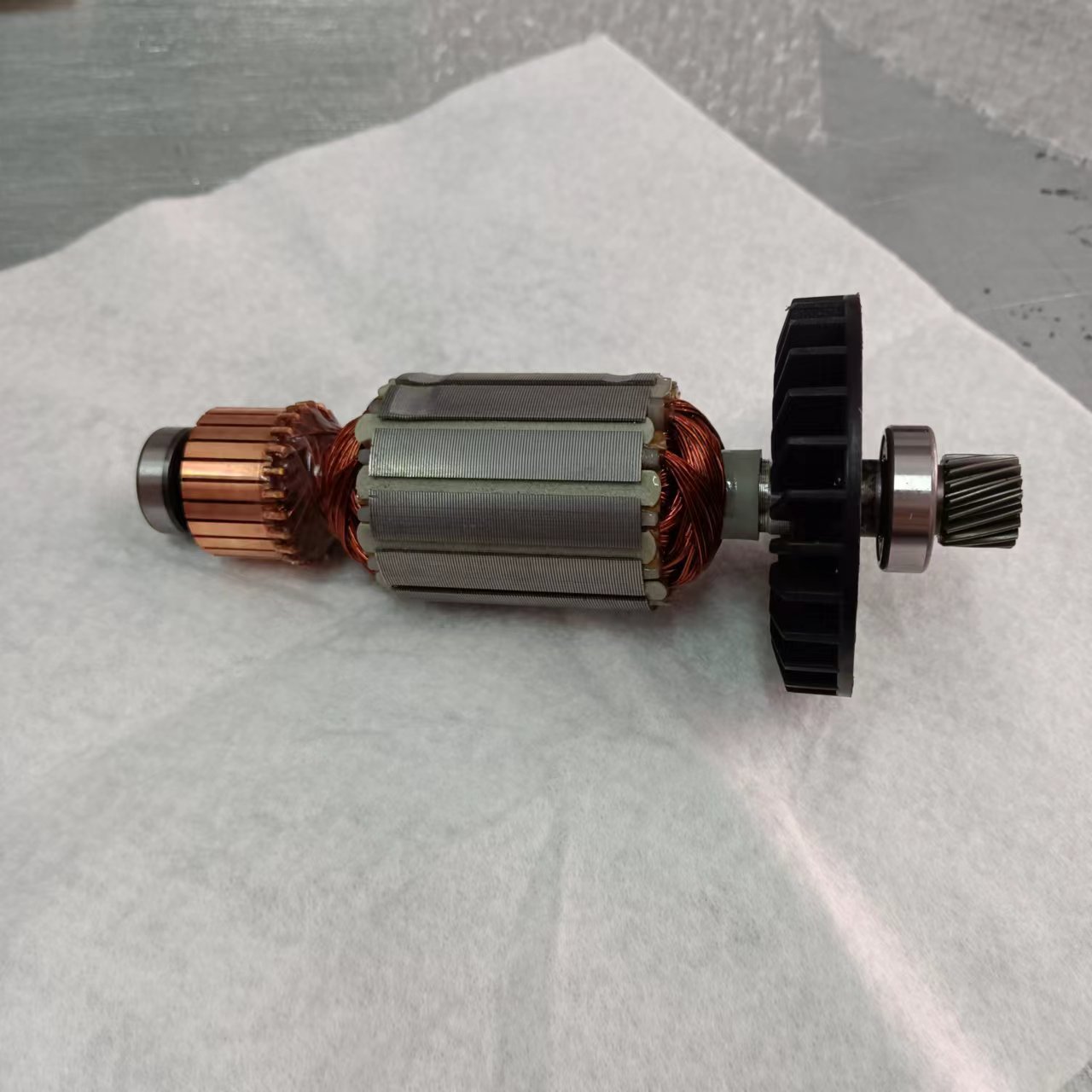 云石机配件GDC140/145切割机转子定子碳刷盖开关机壳国产适配